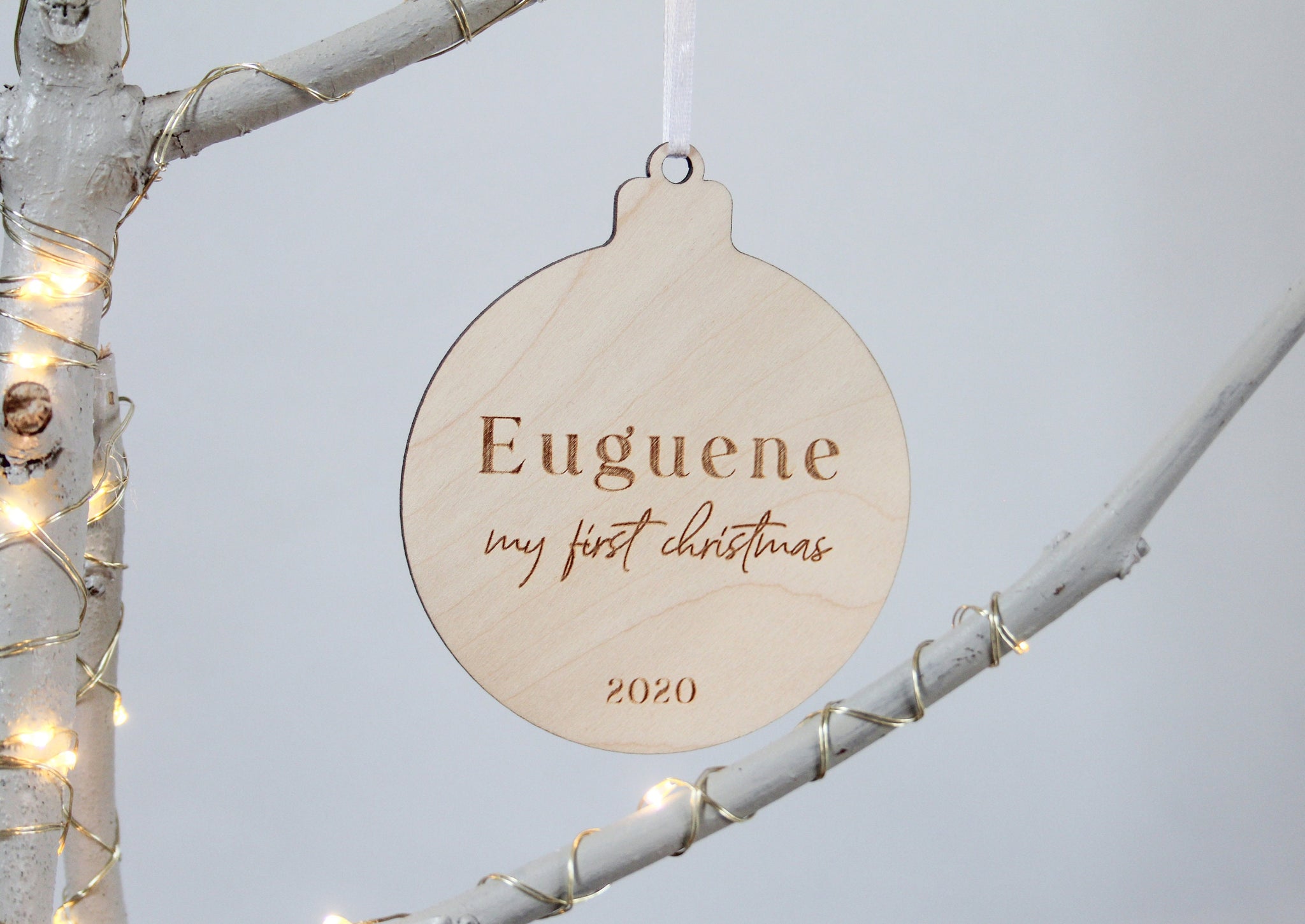 Wooden Ornament, Family Christmas Bauble