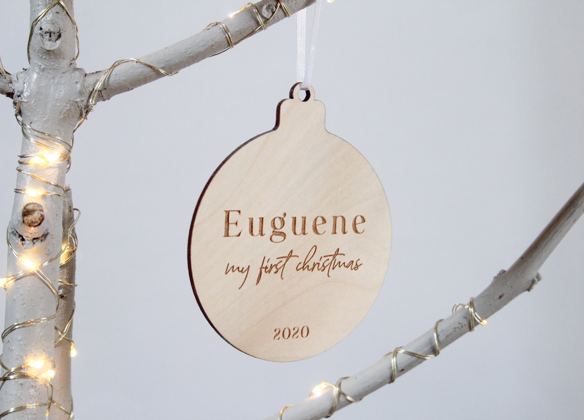 Wooden Ornament, Family Christmas Bauble