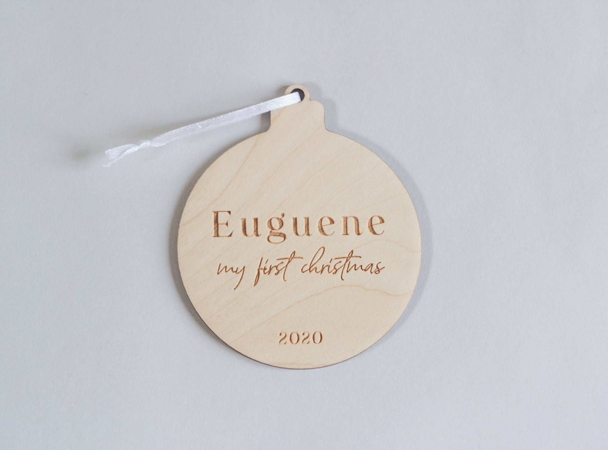 Wooden Ornament, Family Christmas Bauble
