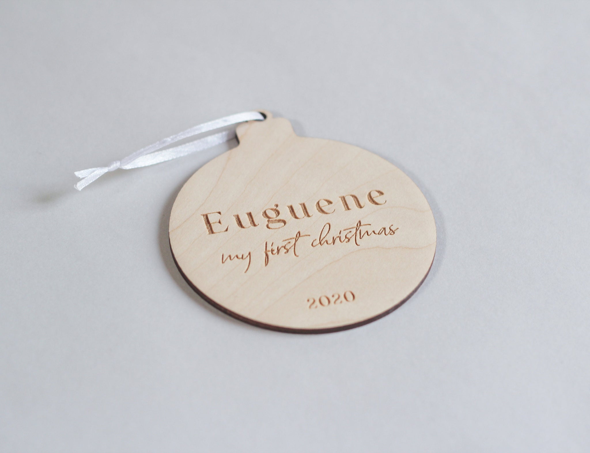 Wooden Ornament, Family Christmas Bauble