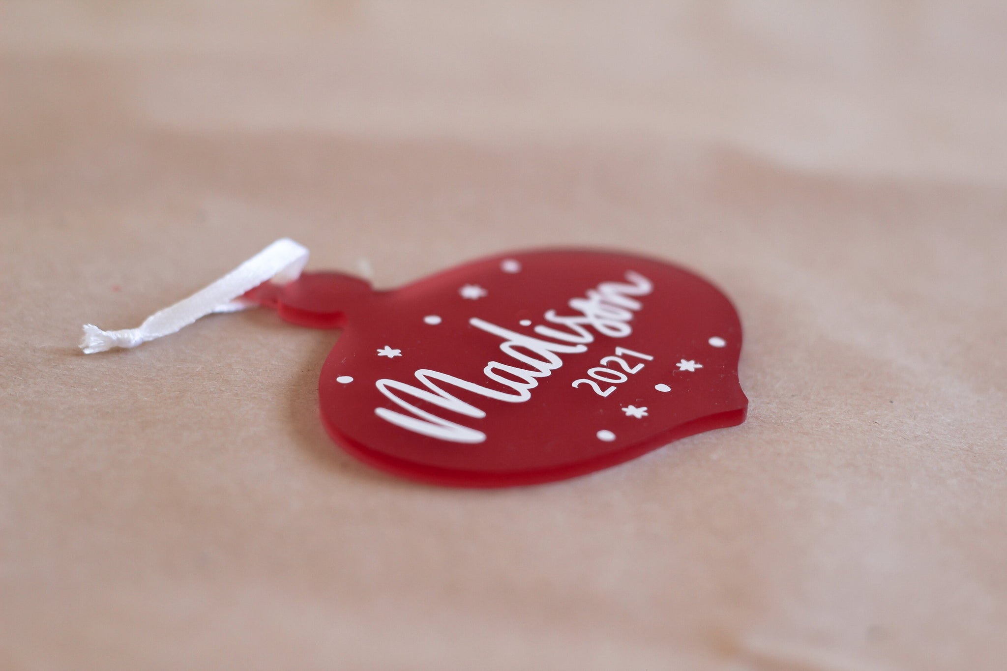 Personalised Tree Decoration, My 1st Christmas