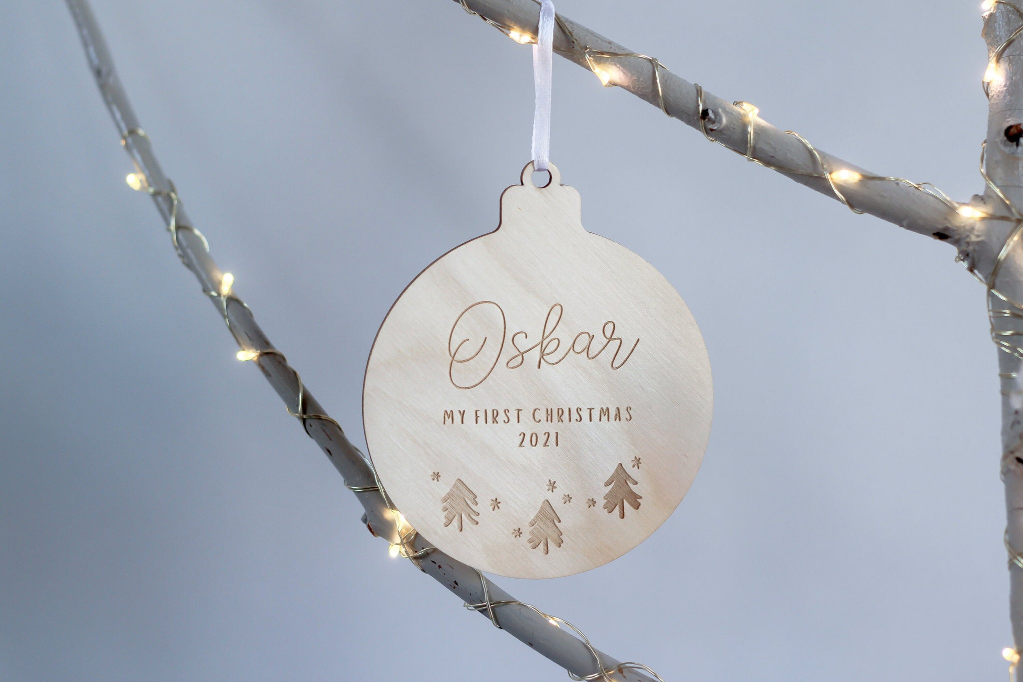 My 1st Christmas, Personalised Ornament