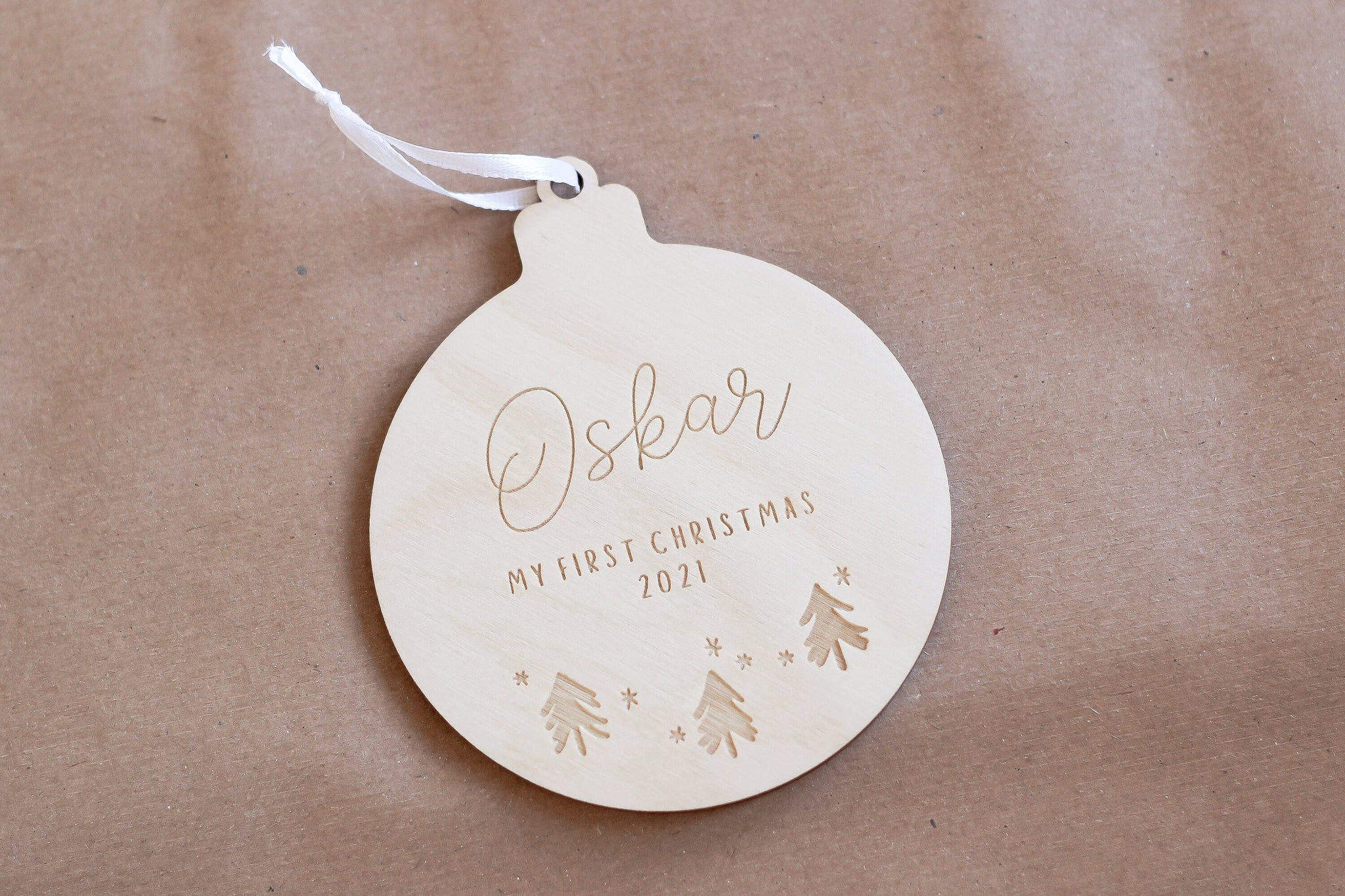 My 1st Christmas, Personalised Ornament