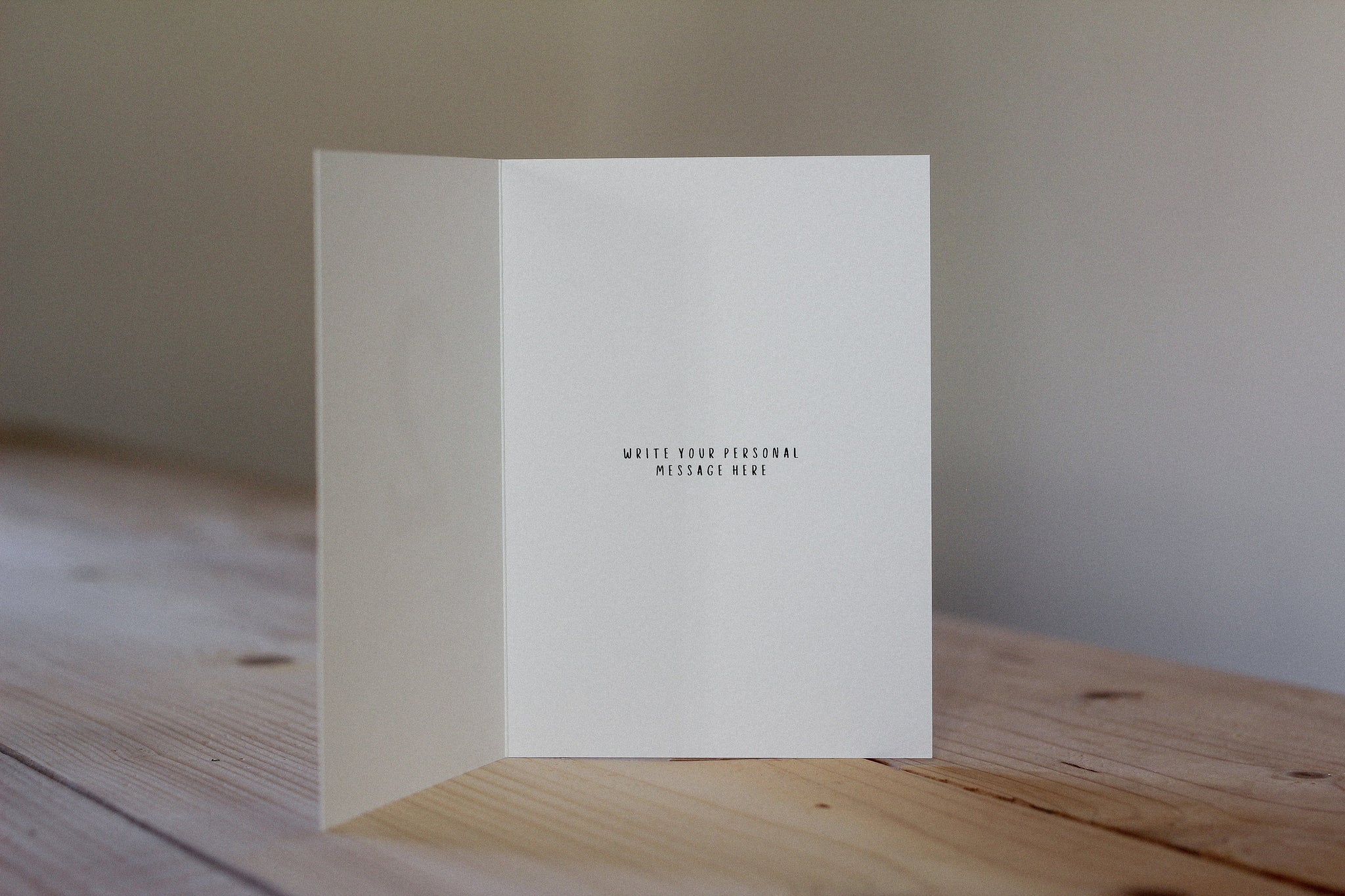 Personalised Welcome To The World Card | Celebration Card | Wooden Card
