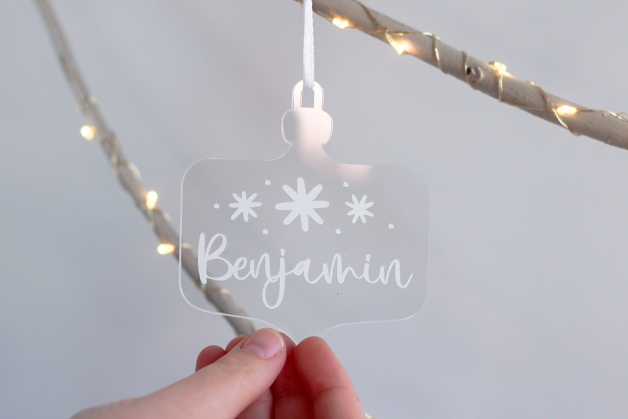 Personalised Bauble, My 1st Christmas