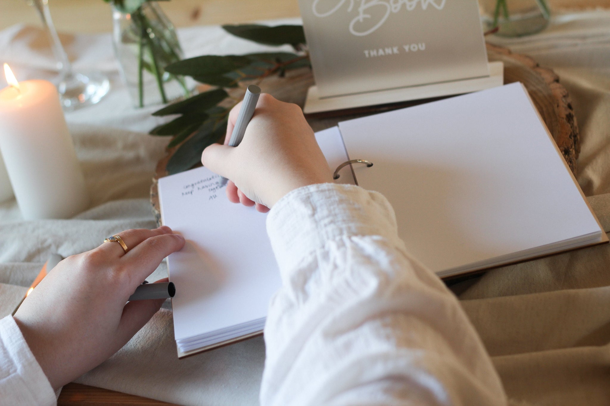 The Guestbook Of Wedding Guest Book, Wooden Wedding Guest Book